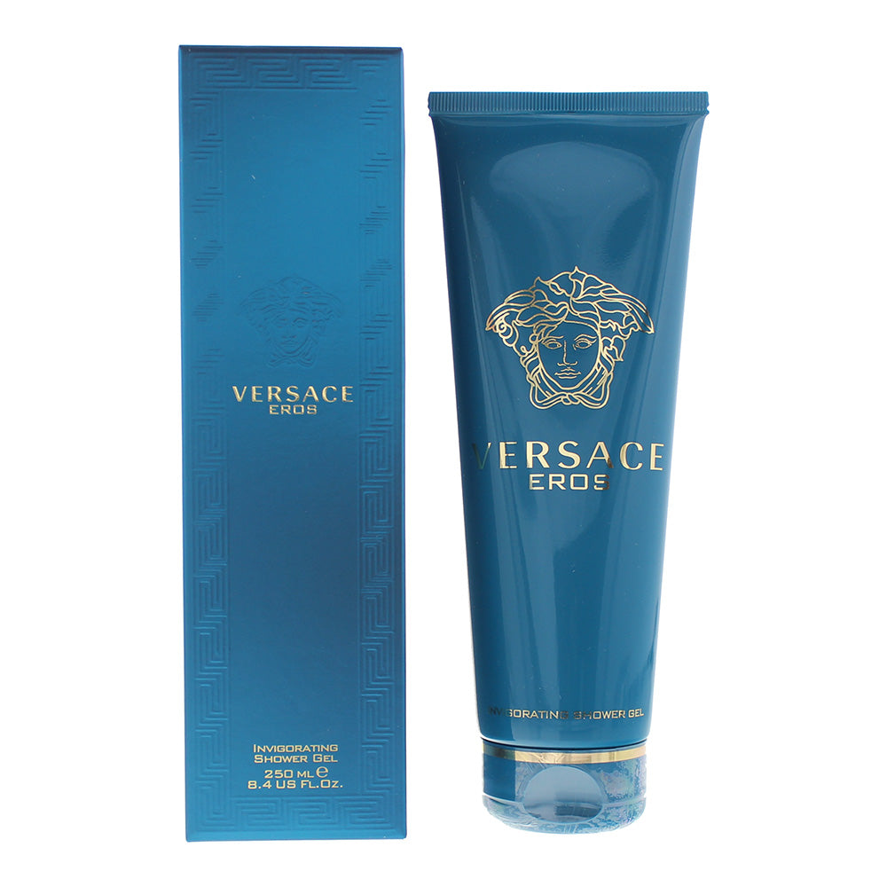 Versace Eros Invigorating Shower Gel 250ml - Glow Empire