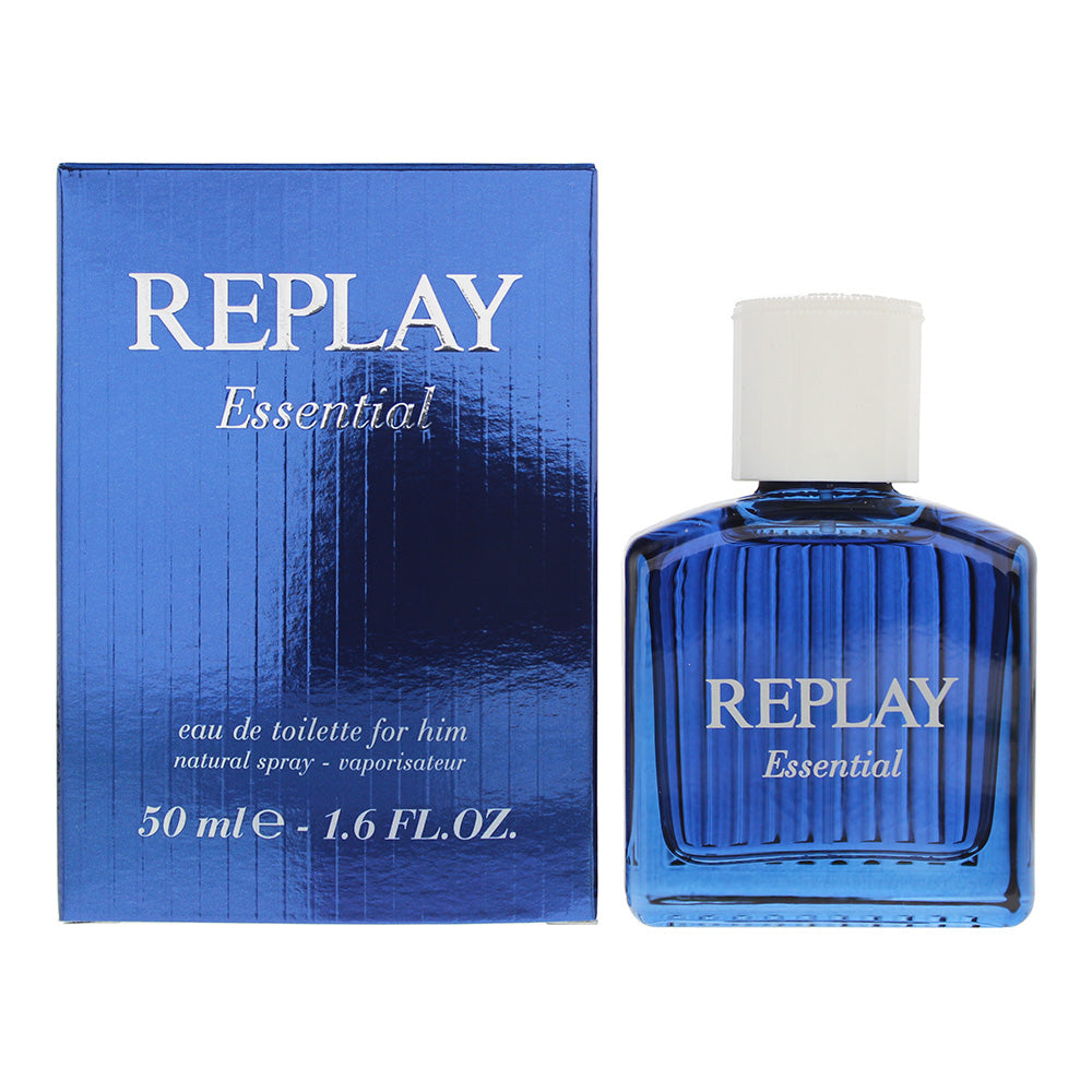 Replay Essential for Him Eau de Toilette 50ml - Glow Empire