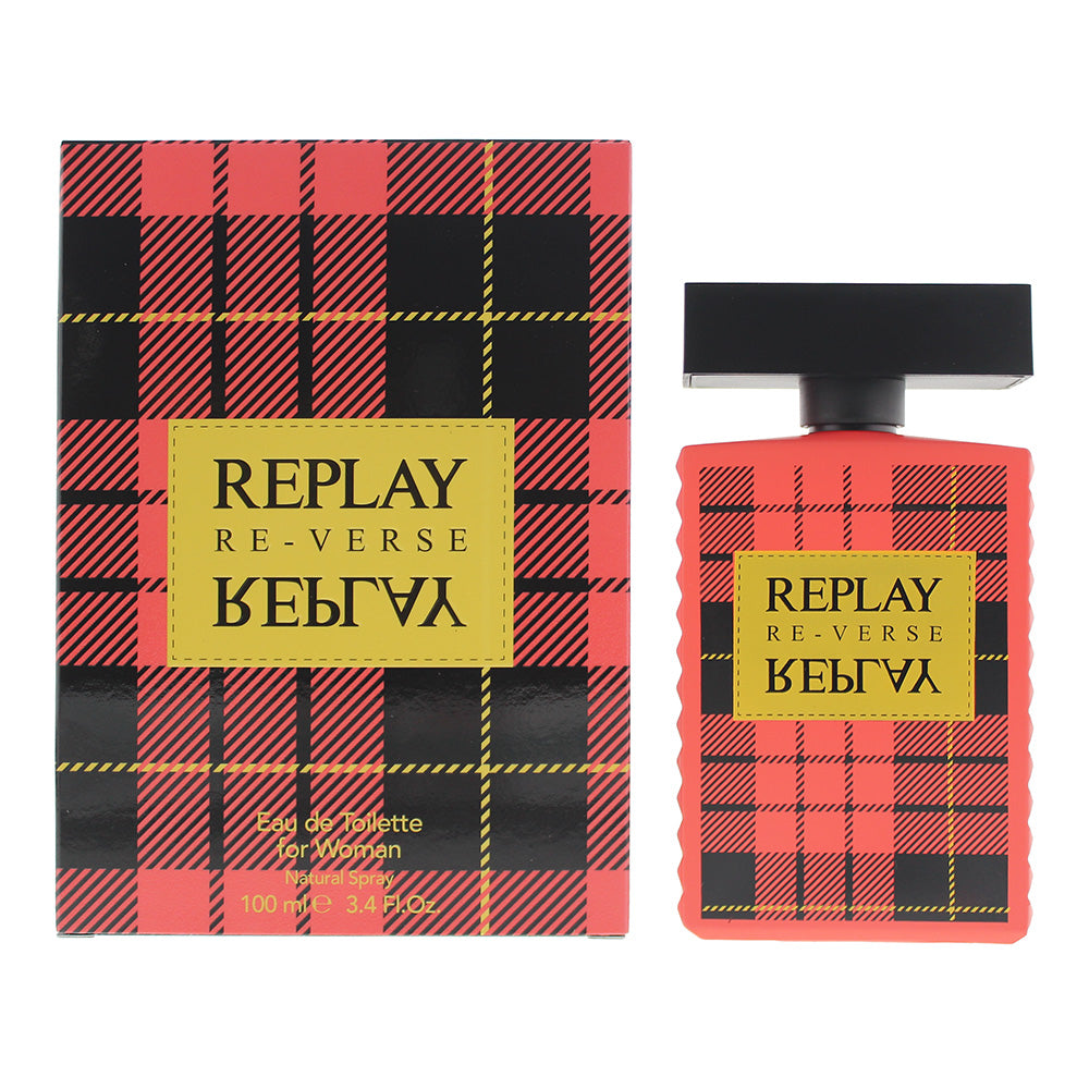 Replay Signature Reverse for Woman Eau de Toilette 100ml - Glow Empire