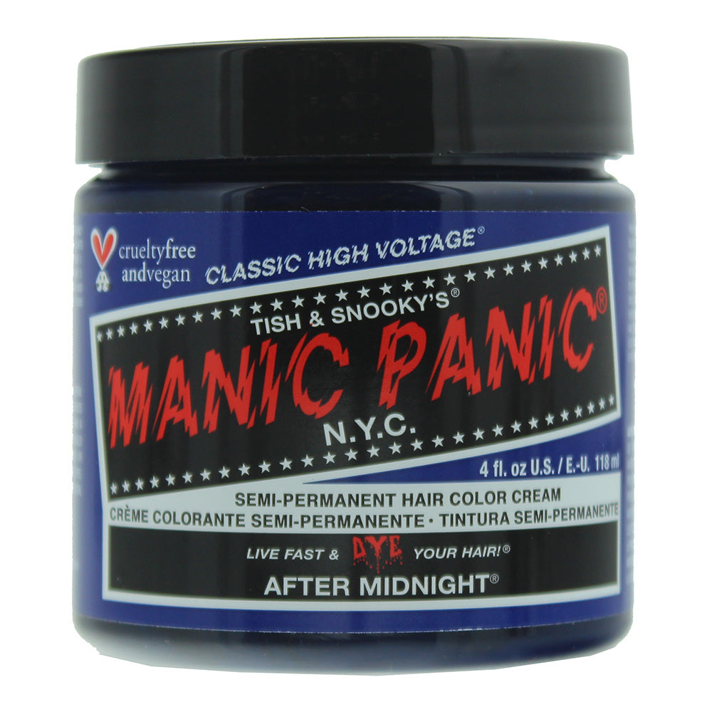 Manic Panic Classic High Voltage After Midnight Semi-Permanent Hair Color Cream 118ml - Glow Empire