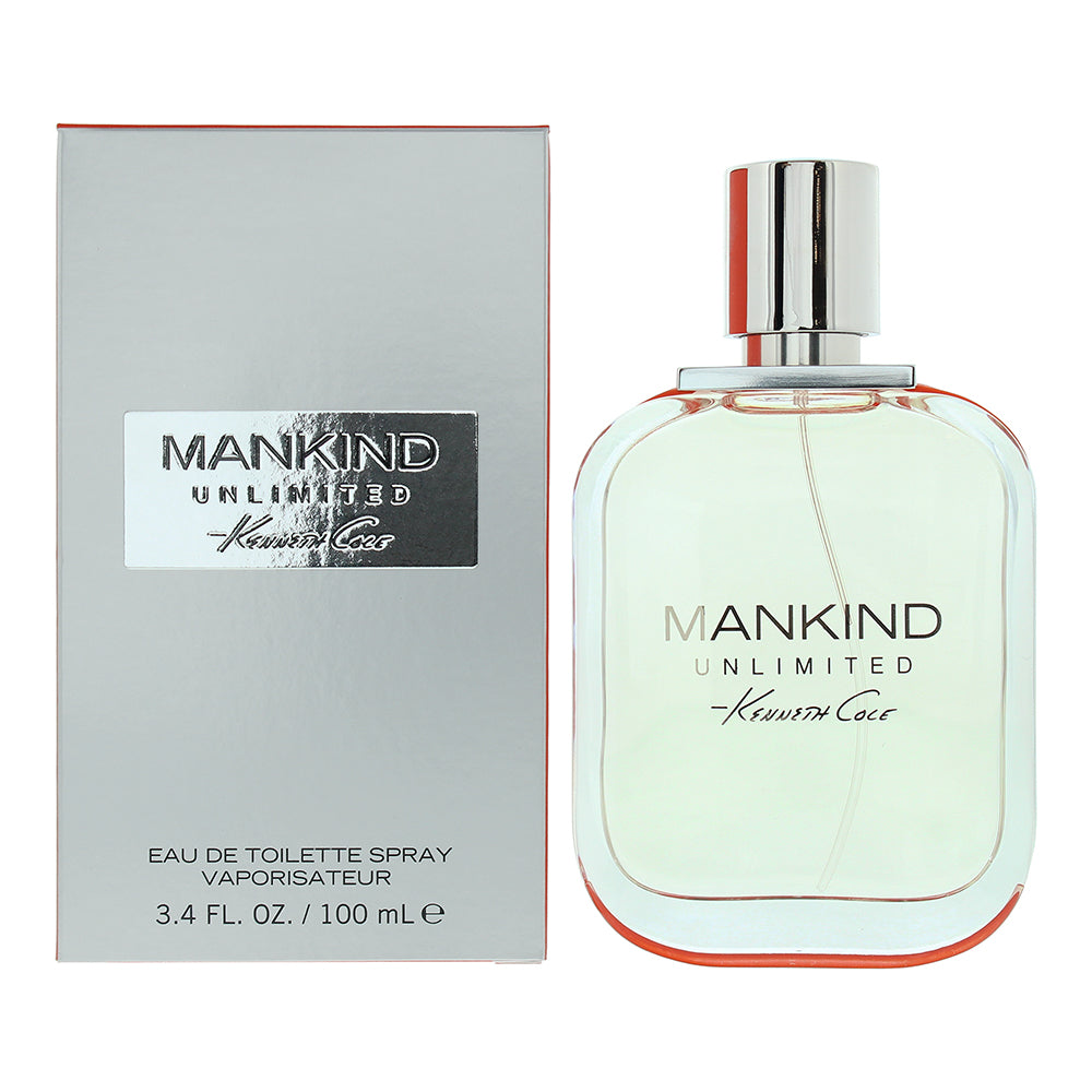 Kenneth Cole Mankind Unlimited Eau de Toilette 100ml Spray - Glow Empire