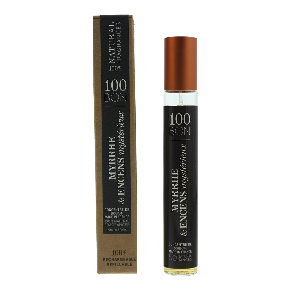 100 Bon Myrrhe Encens Mysterieux Refillable Eau de Parfum 15ml - Glow Empire