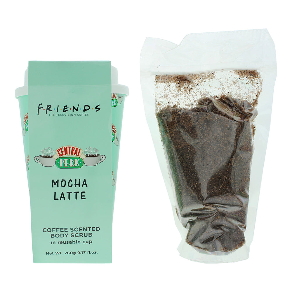 Warner Bros. Friends Mocha Latte Body Scrub 260g - Glow Empire