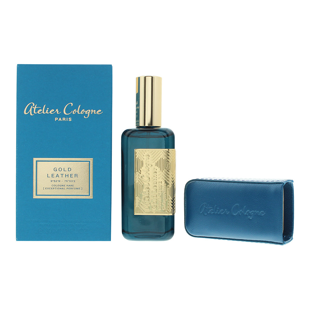 Atelier Cologne Gold Leather Cologne Rare (Pure Perfume) 30ml Spray - Glow Empire