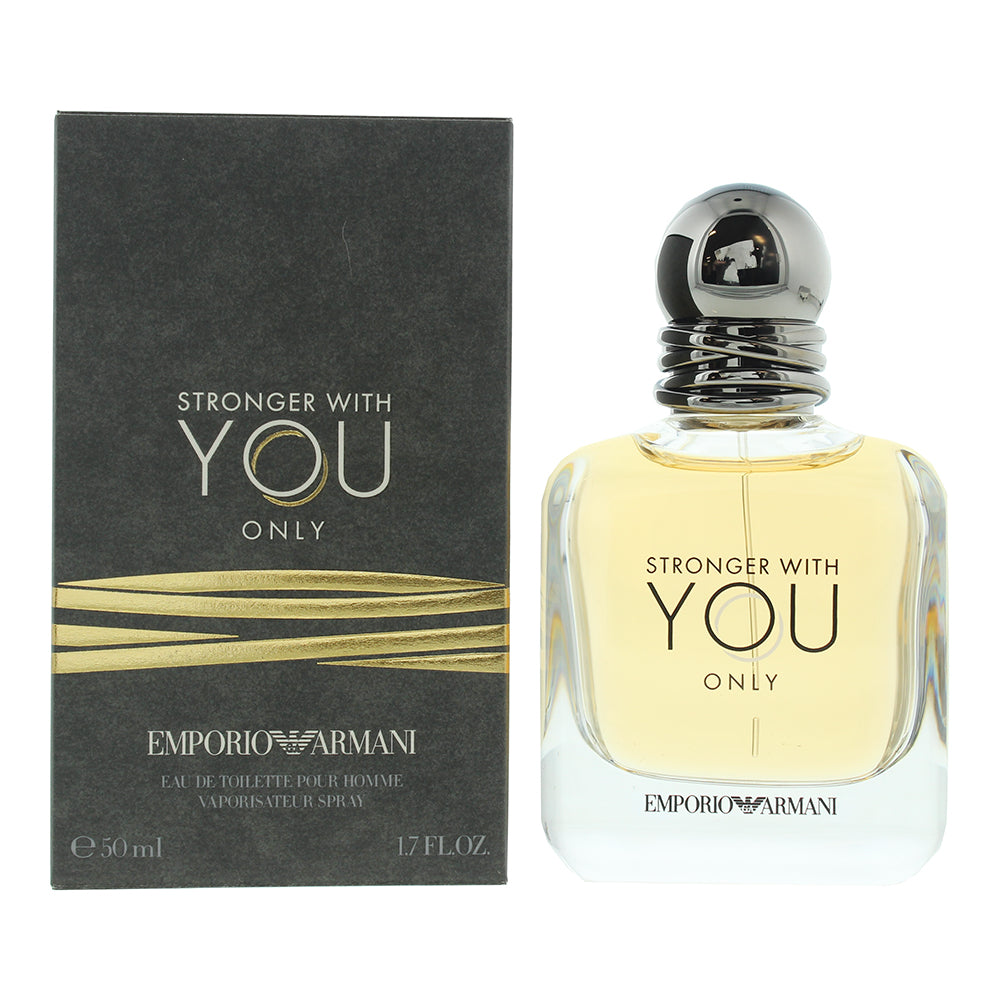 Emporio Armani Stronger With You Only Eau de Toilette 50ml - Glow Empire