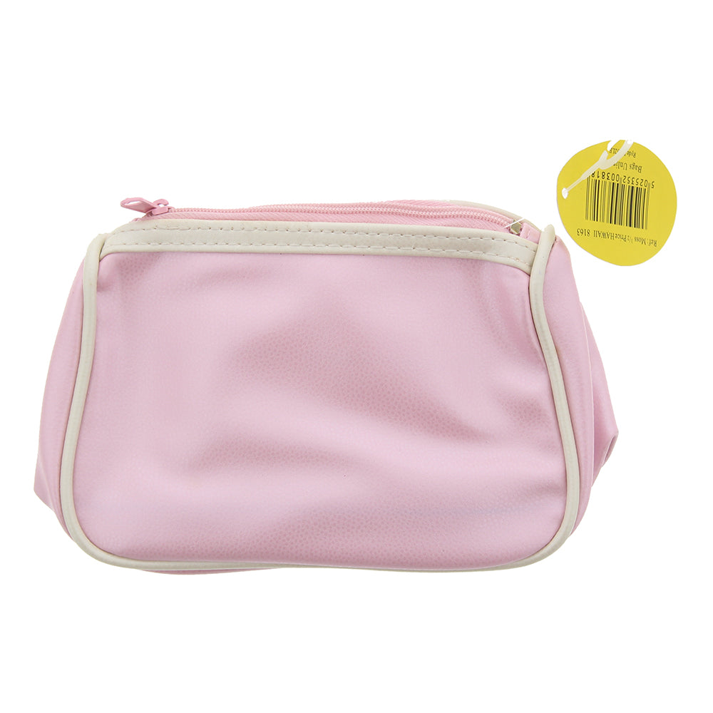 Bags Unlimited Shimmer Small Zip Pouch - Pink Pink - Glow Empire