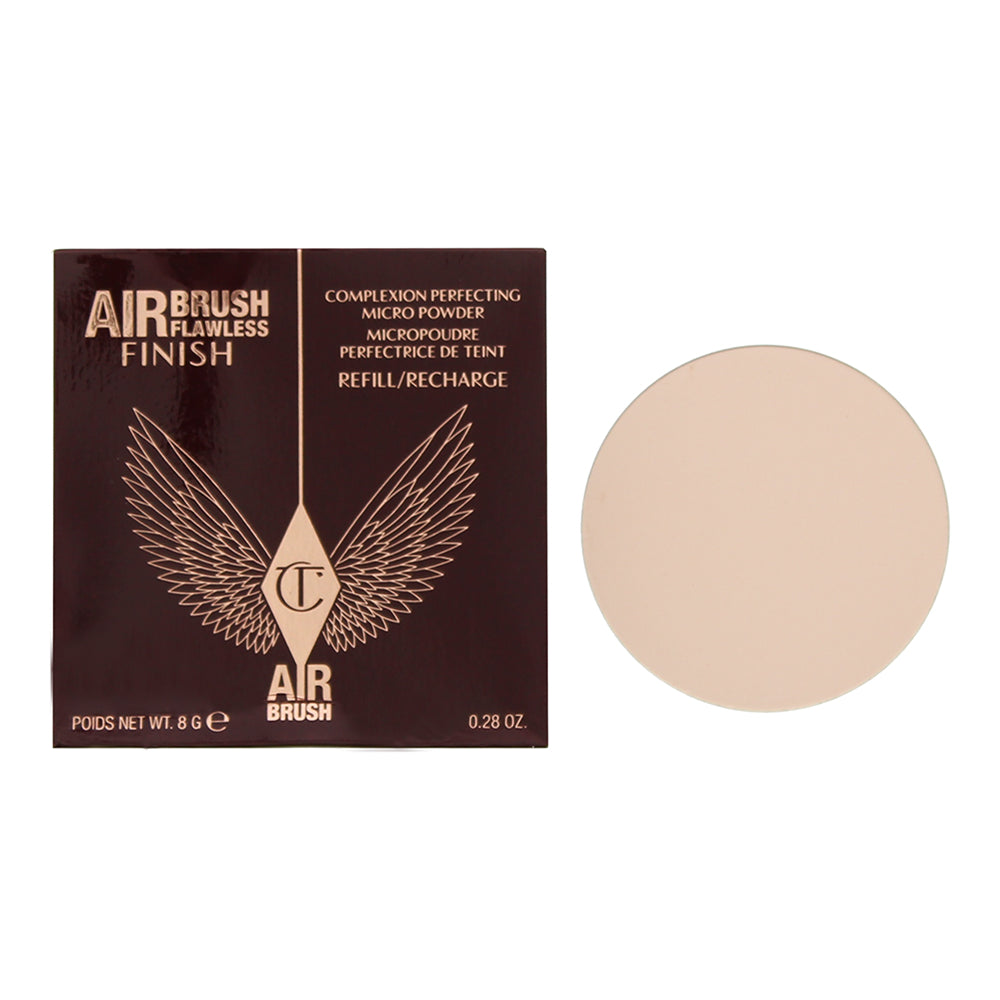 Charlotte Tilbury Airbrush Flawless Finish Pressed Powder Refill 8g - 1 Fair - Glow Empire