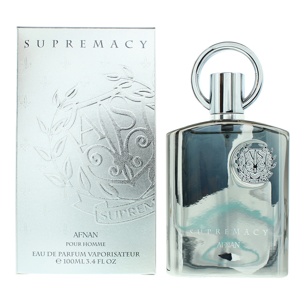 Afnan Supremacy Silver Pour Homme Eau de Parfum 100ml - Glow Empire