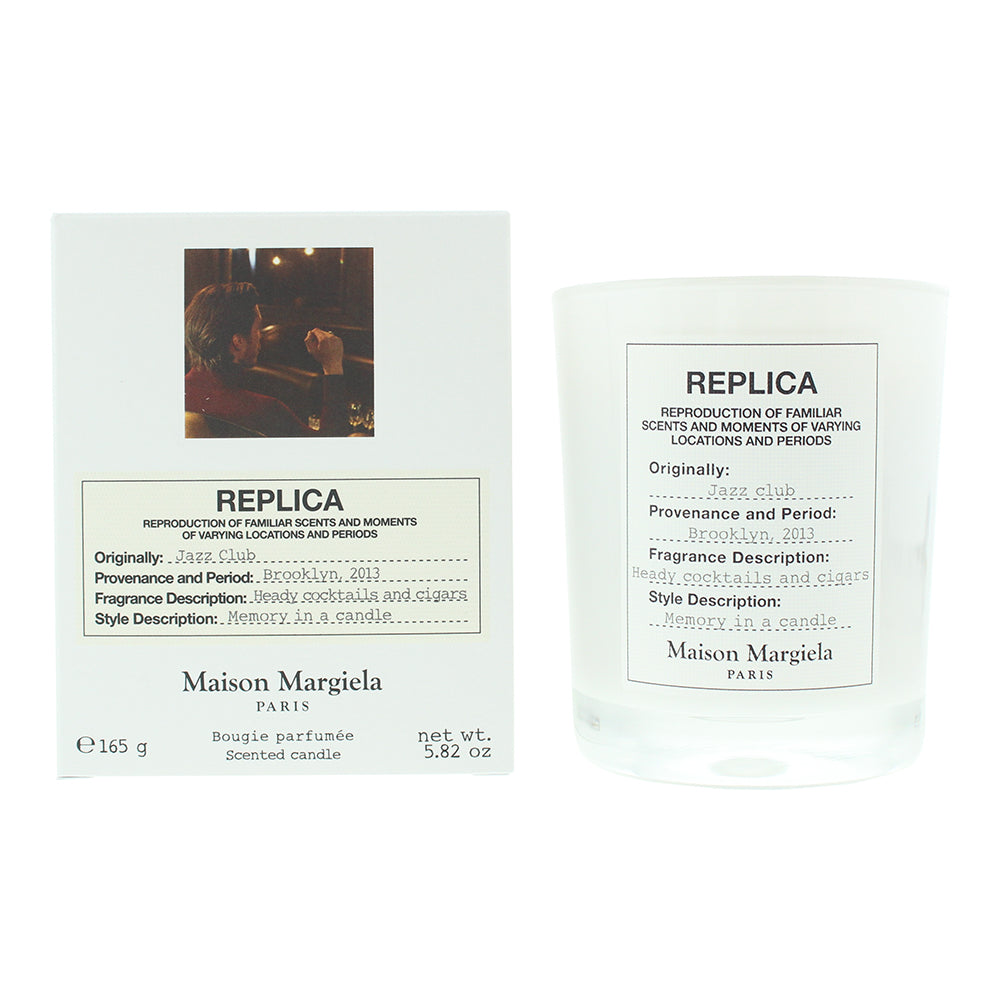 Maison Margiela Replica Jazz Club Scented Candle 165g - Glow Empire