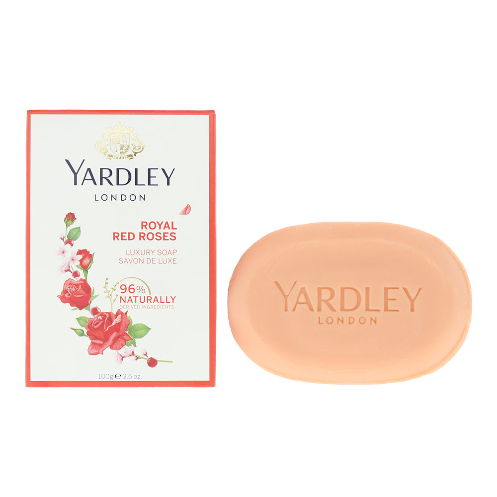Yardley Royal Red Roses Soap 100g - Glow Empire