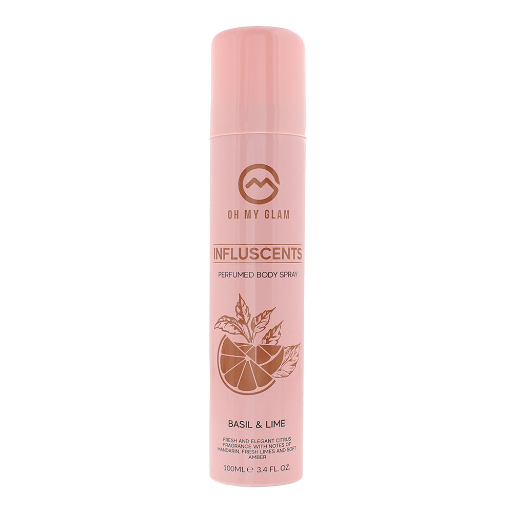 Oh My Glam Influscent Basil Lime Body Spray 100ml - Glow Empire
