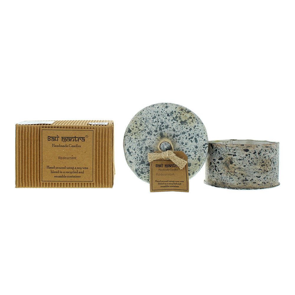 Bali Mantra Victorian Tin Candle 280g - Redcurrant - Glow Empire