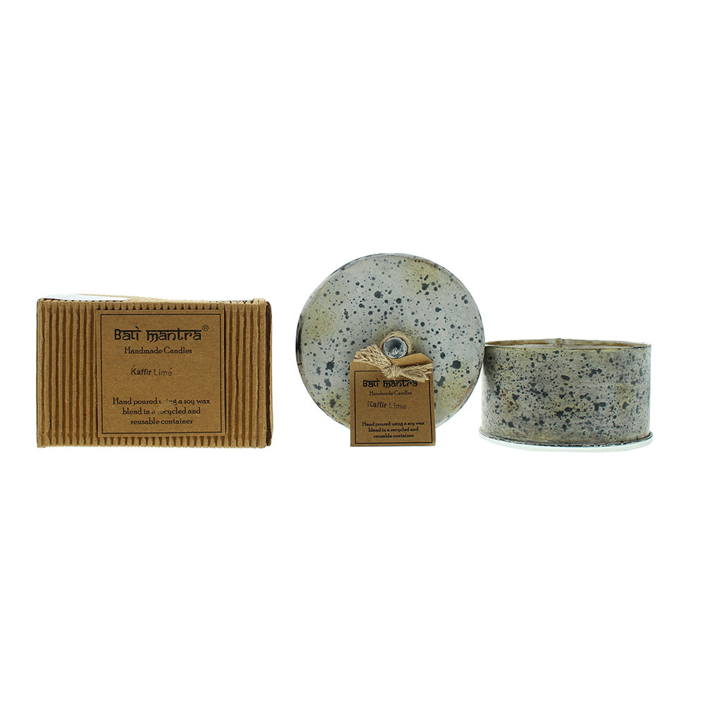 Bali Mantra Victorian Tin Candle 280g - Kaffir Lime - Glow Empire