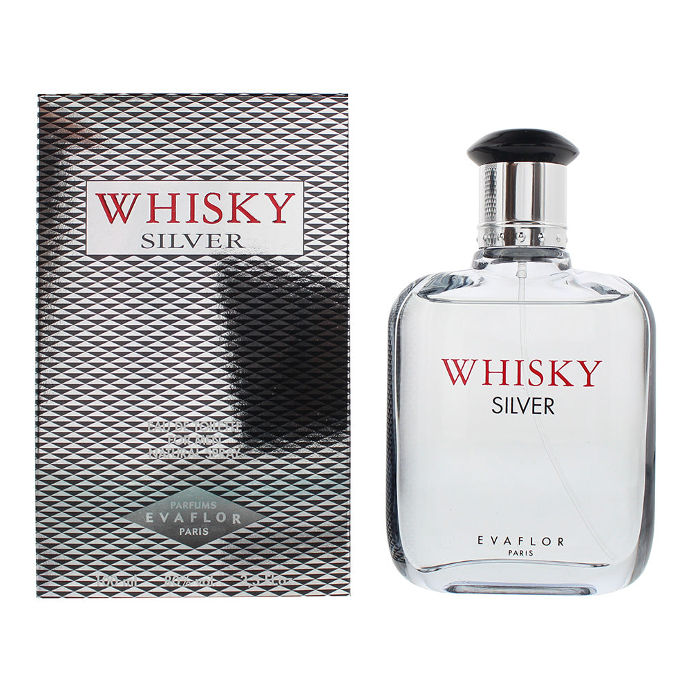 Evaflor Whisky Silver Eau de Toilette 100ml - Glow Empire