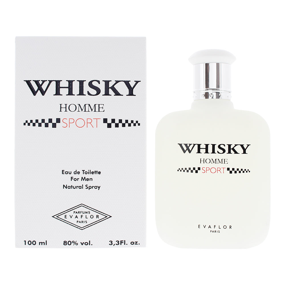 Evaflor Whisky Homme Sport Eau de Toilette 100ml - Glow Empire