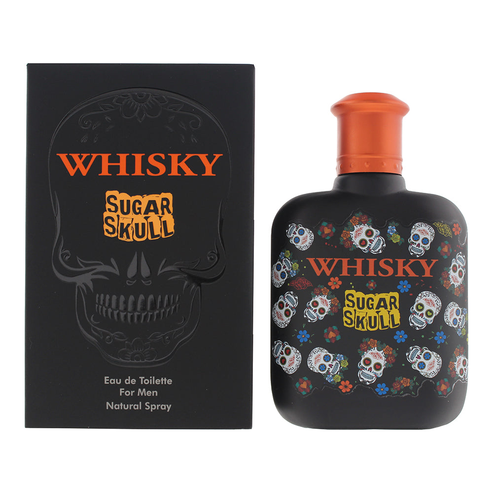 Evaflor Whisky Sugar Skull Eau de Toilette 100ml - Glow Empire