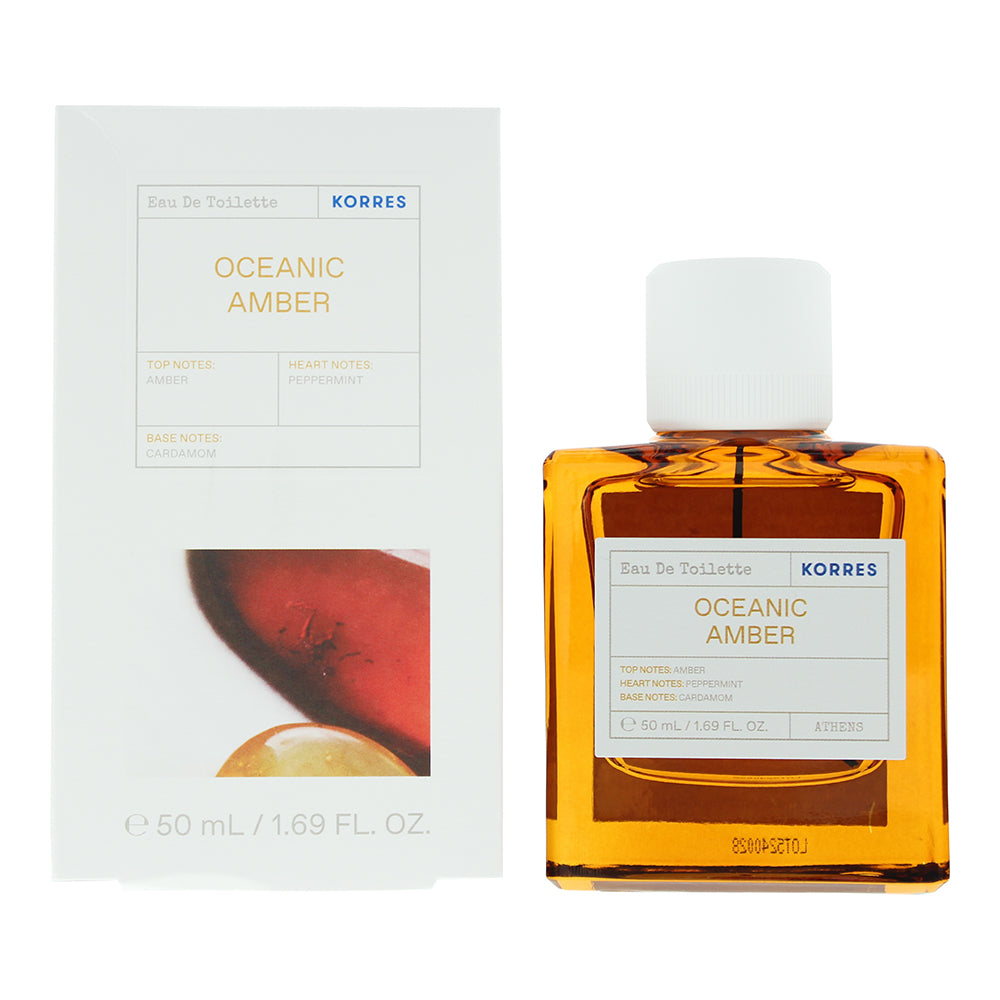 Korres Oceanic Amber Eau De Toilette 50ml Spray - Glow Empire