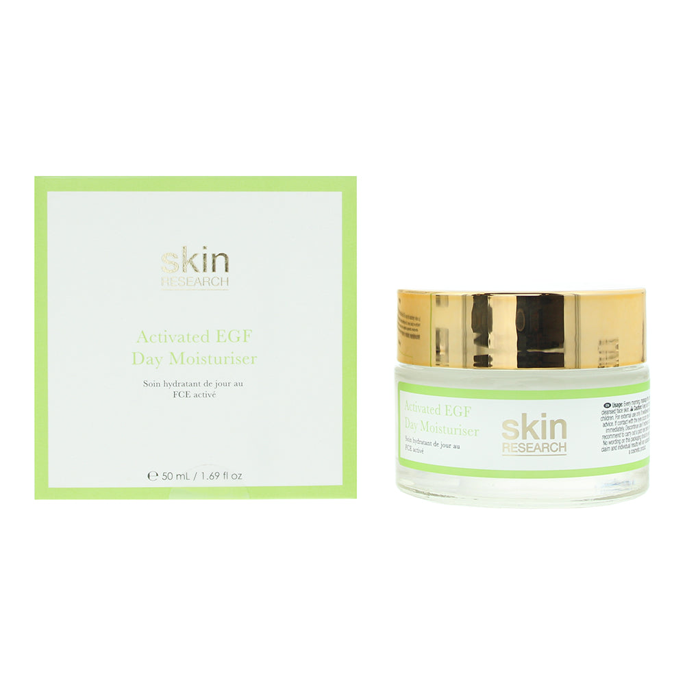 Skin Research Advanced Epidermal Growth Factor Day Moisturiser 50ml - Glow Empire