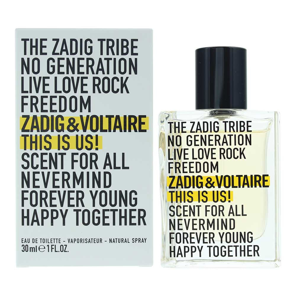 Zadig Voltaire This Is Us Eau de Toilette 30ml - Glow Empire