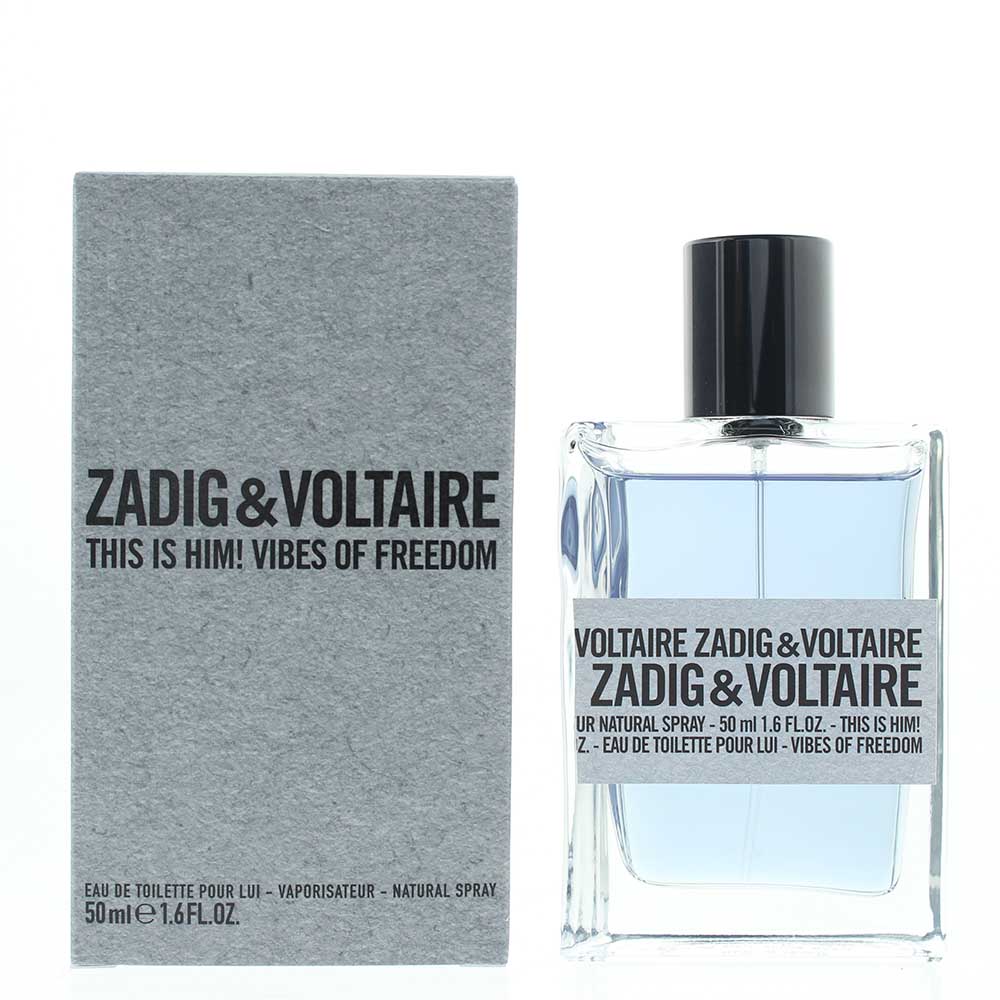 Zadig Voltaire This Is Him Vibes of Freedom Eau de Toilette 50ml - Glow Empire