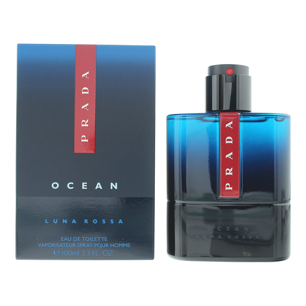 Prada Luna Rossa Ocean Eau de Toilette 100ml Spray - Glow Empire