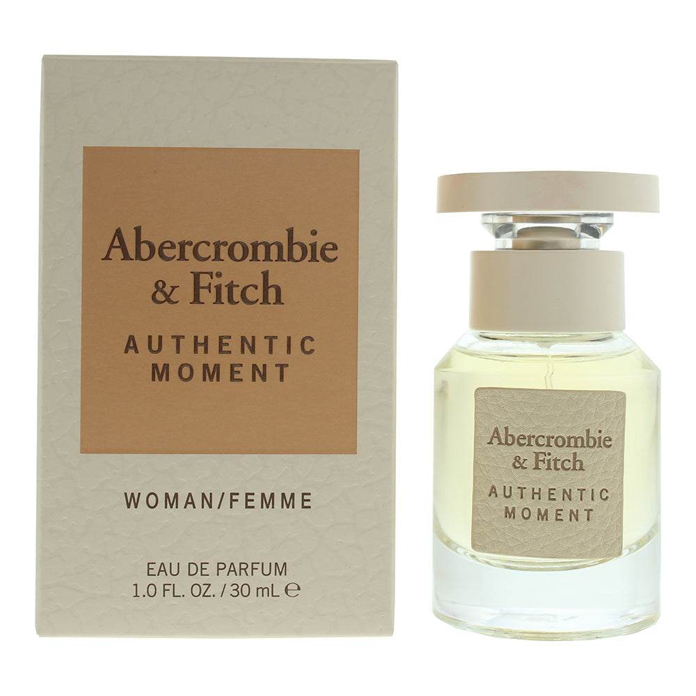 Abercrombie & Fitch Authentic Moment Eau de Parfum 30ml - Glow Empire