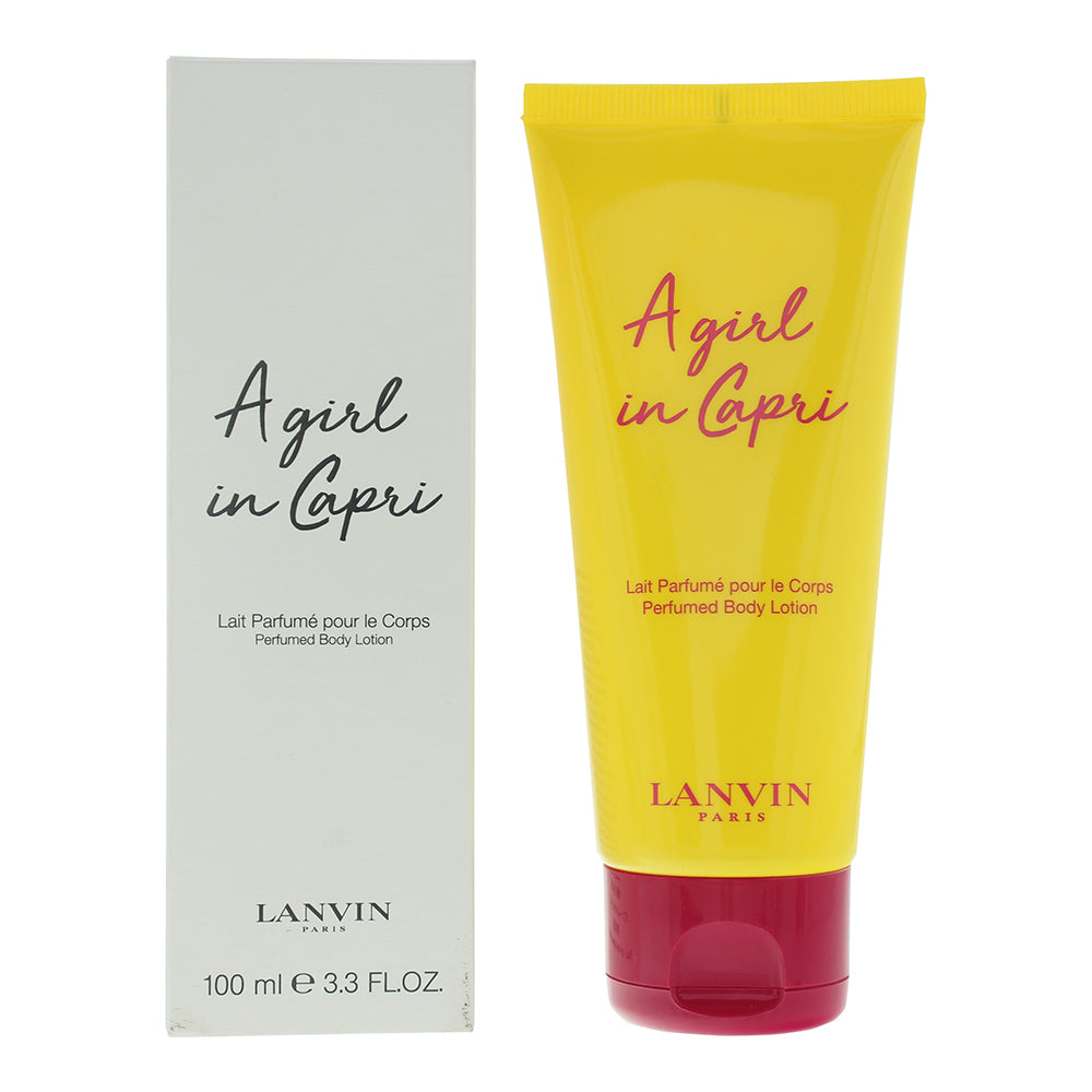 Lanvin A Girl in Capri Perfumed Body Lotion 100ml - Glow Empire