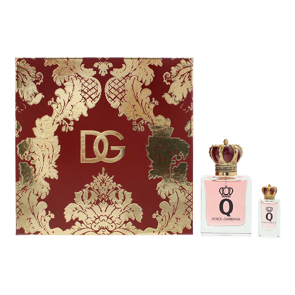 Dolce & Gabbana Q 2-Piece Gift Set (Eau de Parfum 50ml, Eau de Parfum 5ml) - Glow Empire
