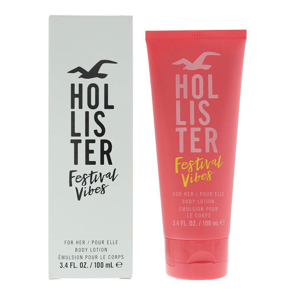 Hollister Festival Vibes For Her Body Lotion 100ml - Glow Empire