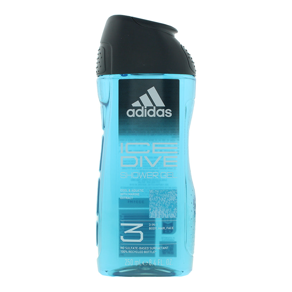 Adidas Ice Dive Refreshing Shower Gel 250ml - Glow Empire