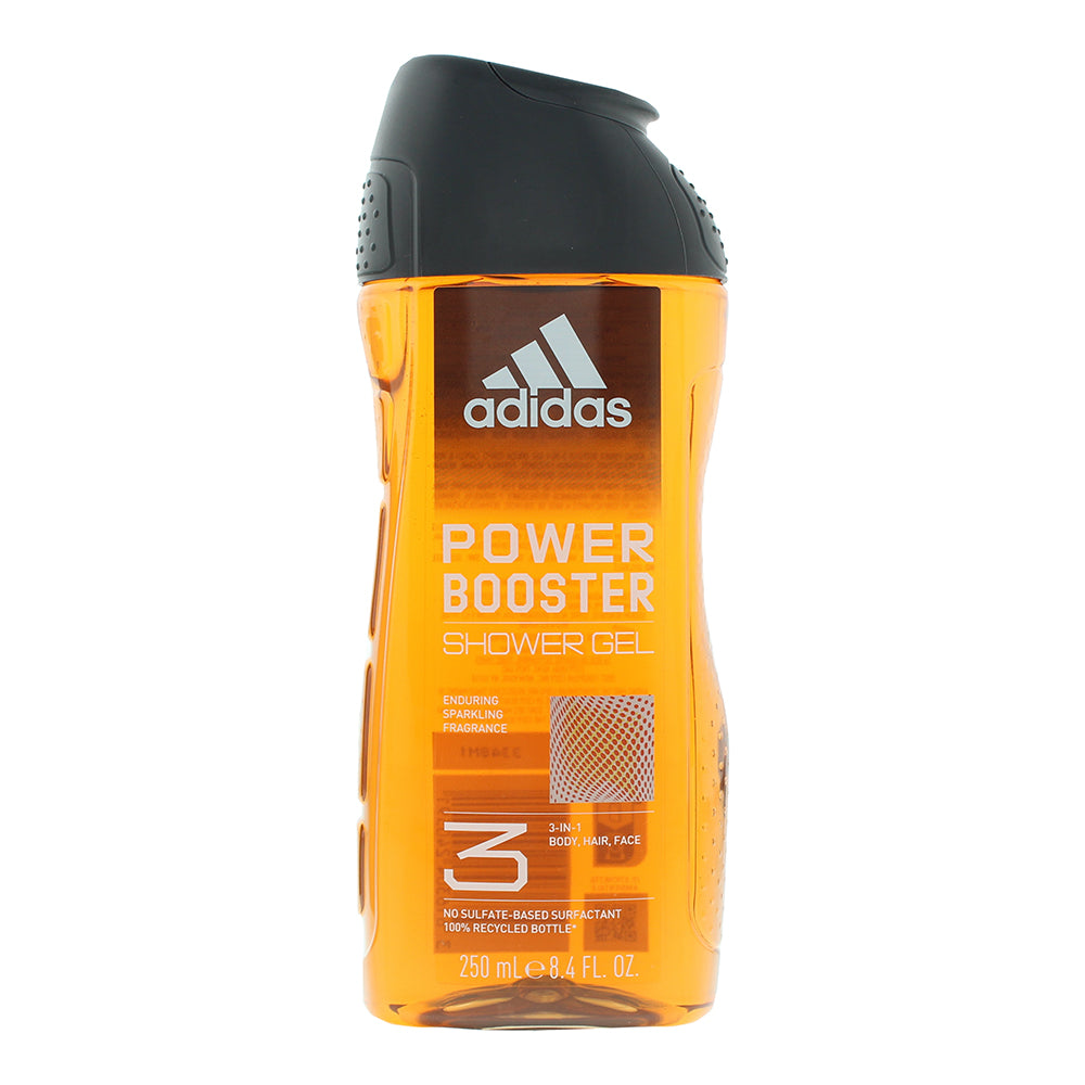 Adidas Power Booster Shower Gel 250ml - Glow Empire