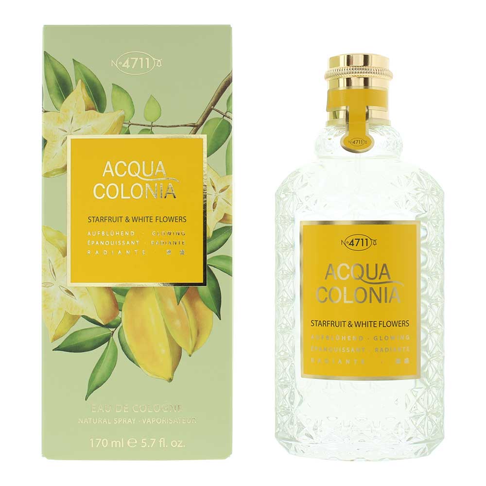 Mäurer & Wirtz 4711 Acqua Colonia Starfruit & White Flowers Eau de Cologne 170ml Spray - Glow Empire