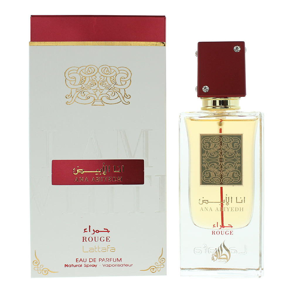 Lattafa Ana Abiyedh Rouge Eau de Parfum 60ml - Glow Empire