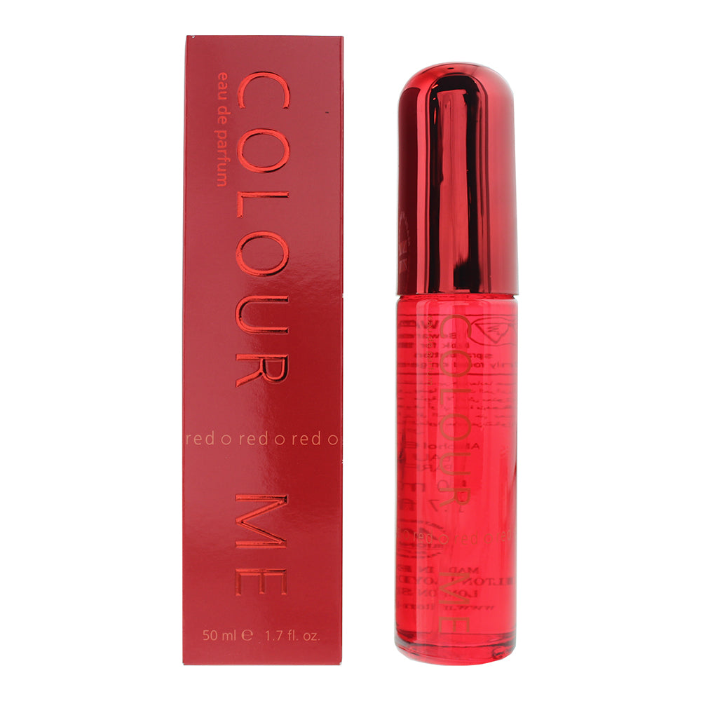 Milton Lloyd Colour Me Femme Red Eau de Parfum 50ml - Glow Empire
