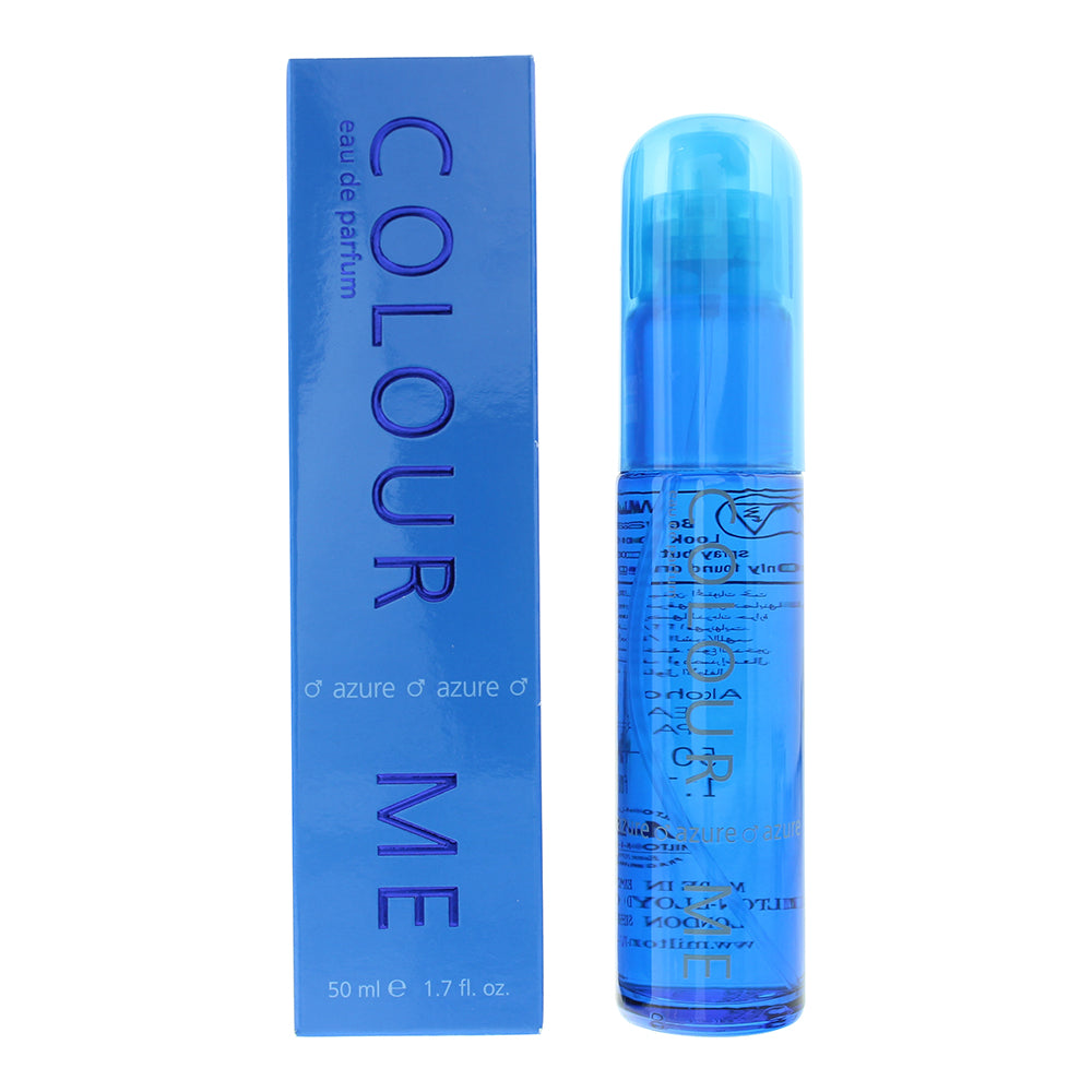 Milton Lloyd Colour Me Azure Eau de Parfum 50ml - Glow Empire