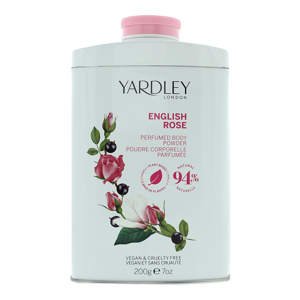Yardley English Rose Perfumed Body Powder 200g - Glow Empire