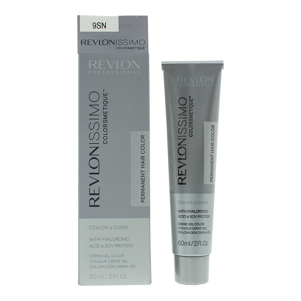 Revlon Revlonissimo Colorsmetique 9SN Very Light Blonde Hair Colour 60ml - Glow Empire