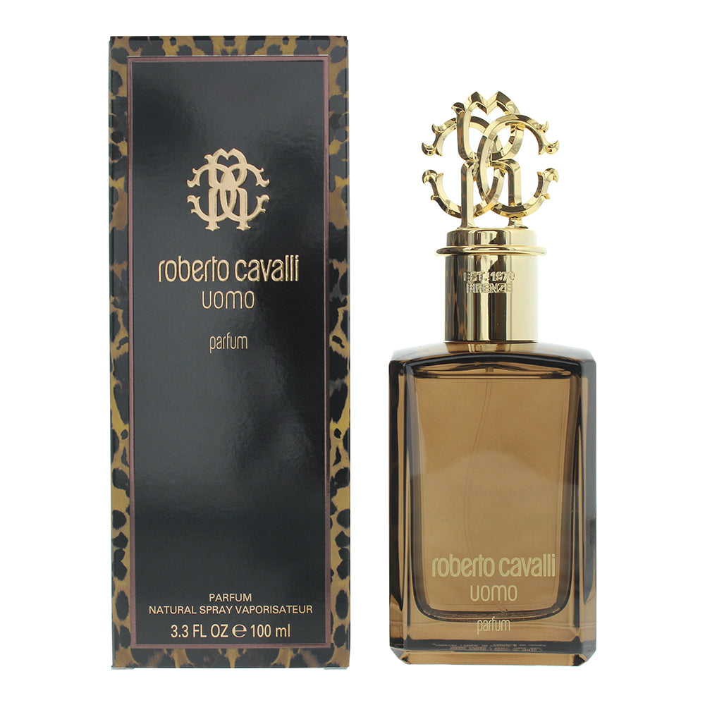 Roberto Cavalli Uomo Eau de Toilette 100ml - Glow Empire