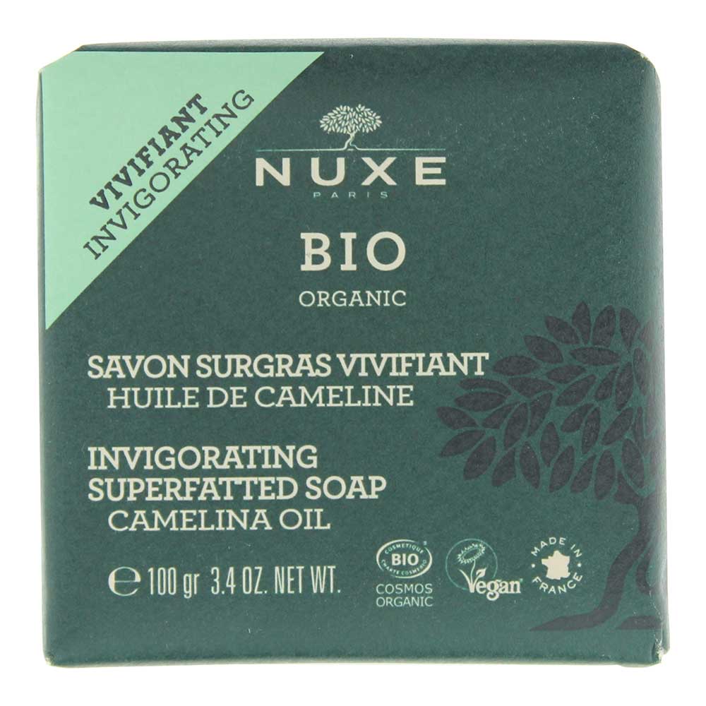 Nuxe Bio Organic Invigorating Superfatted Soap 100g - Glow Empire