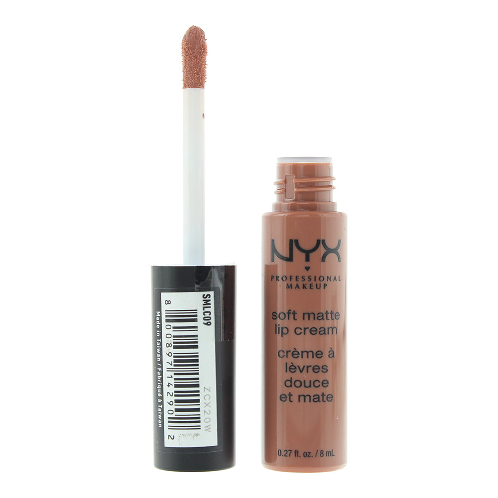 NYX Soft Matte 09 Abu Dhabi Lip Cream 8ml - Glow Empire