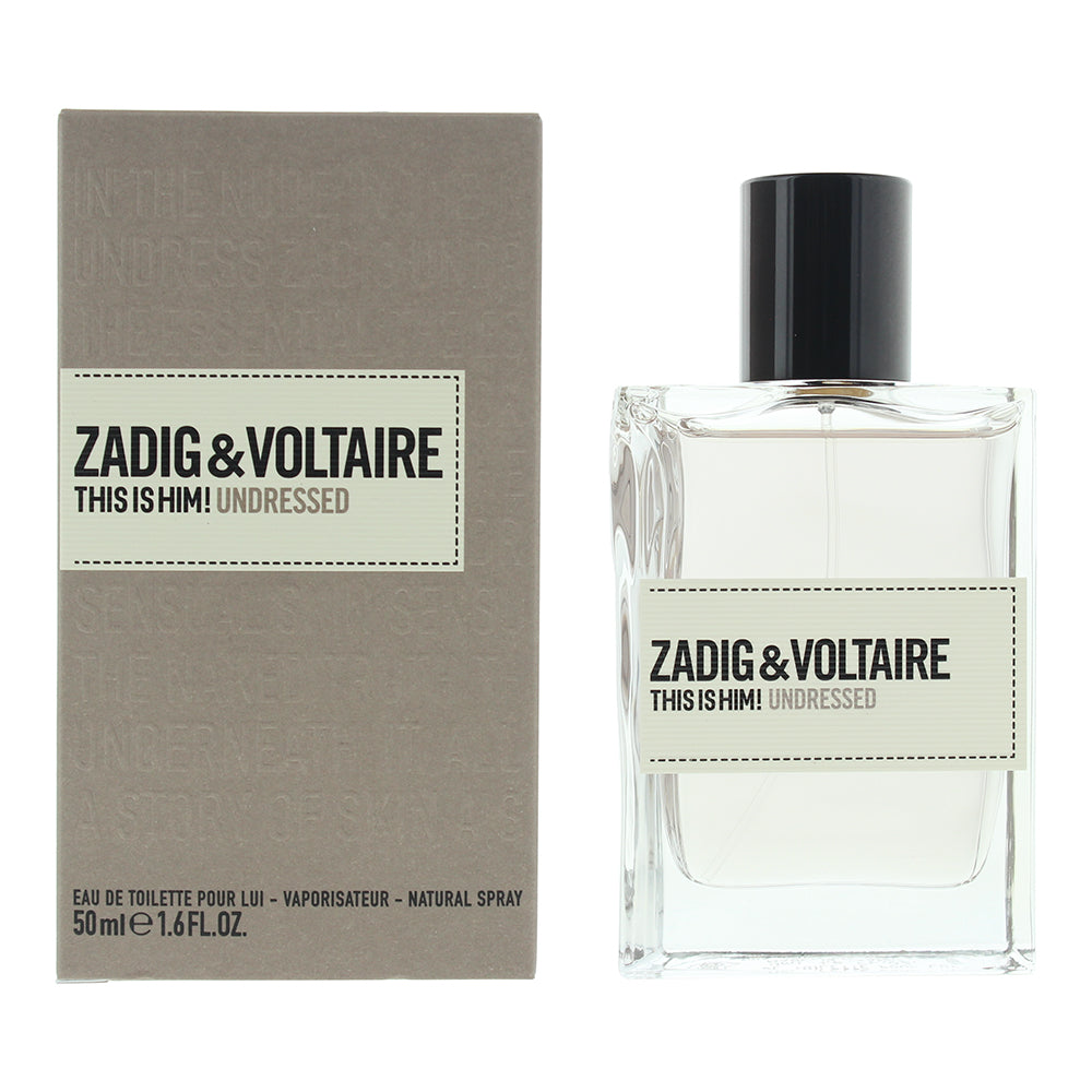 Zadig Voltaire This Is Him Undressed Eau de Toilette 50ml - Glow Empire