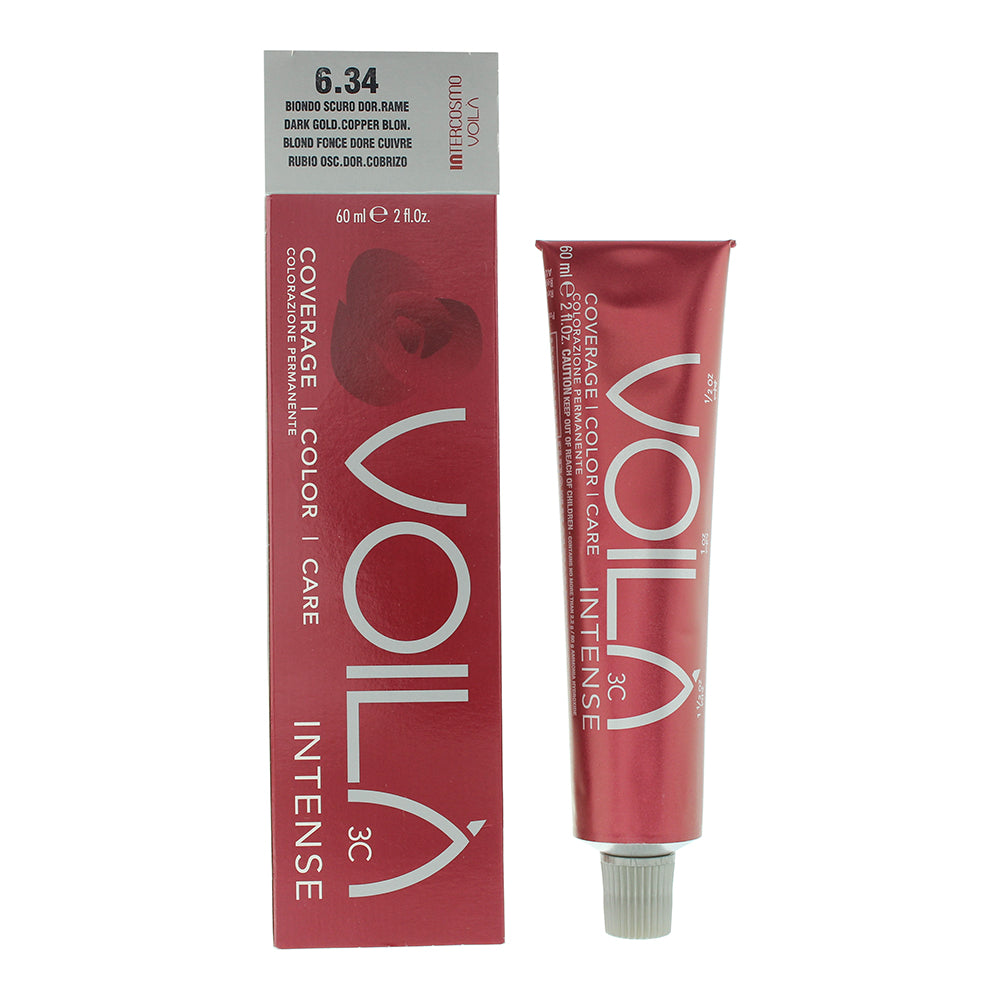 Intercosmo Voilà 3C Intense 60ml - Dark Golden Copper Blonde - Glow Empire