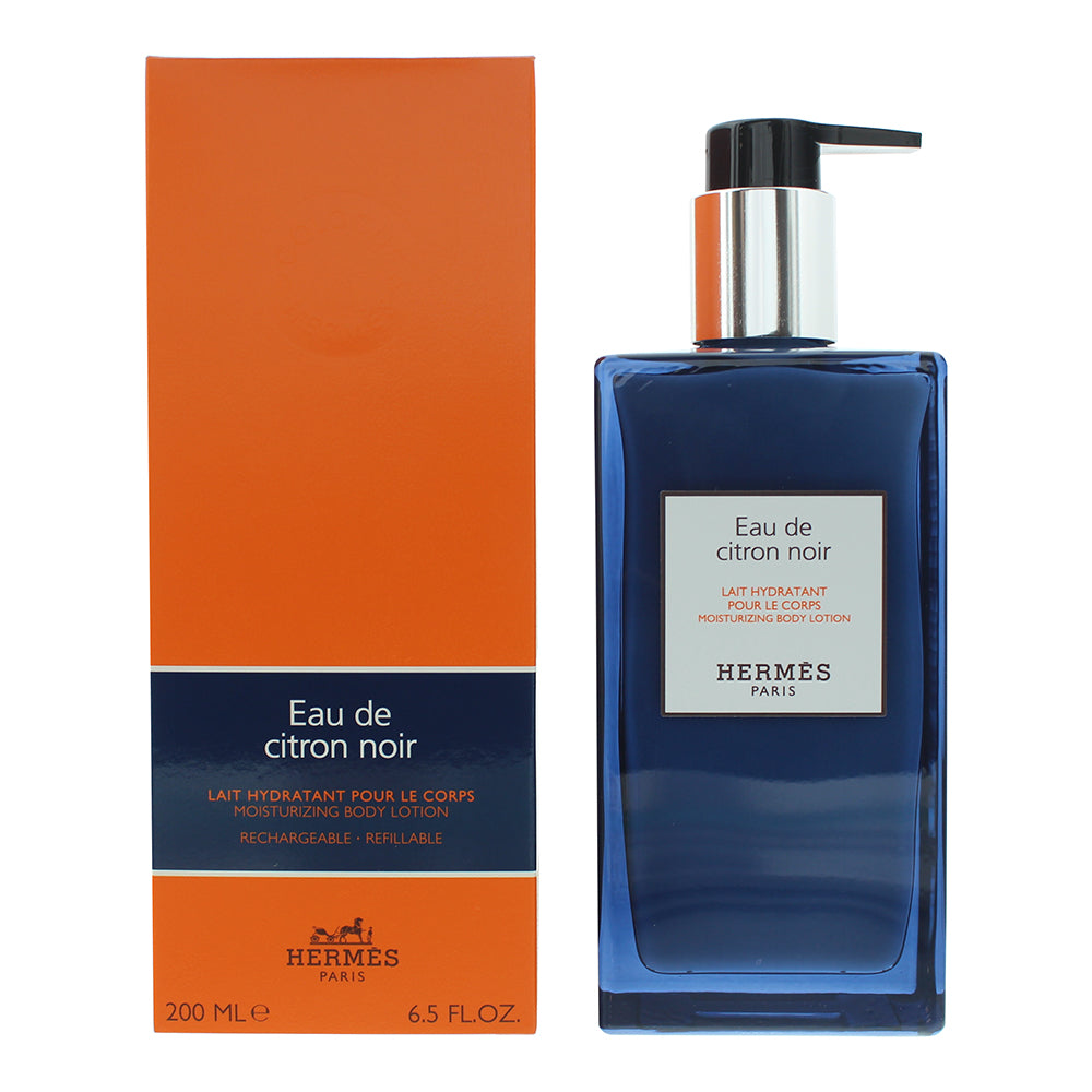 Hermès Eau De Citron Noir Moisturising Lotion 200ml - Glow Empire