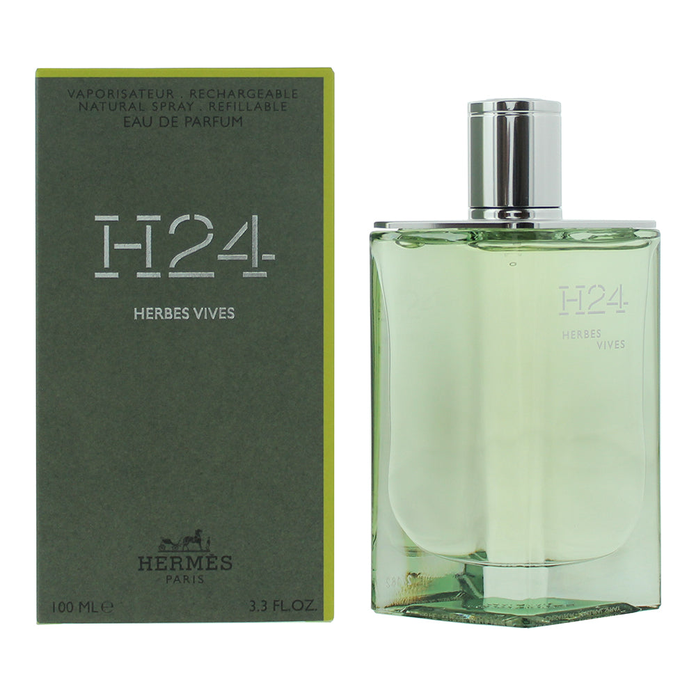 Hermes H24 Herbes Vives Rechargeable Eau de Parfum 100ml - Glow Empire