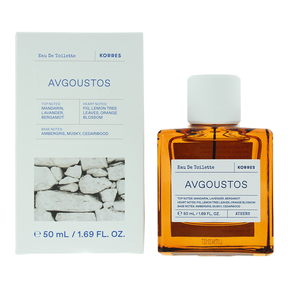 Korres Avgoustos Eau de Toilette 50ml - Glow Empire