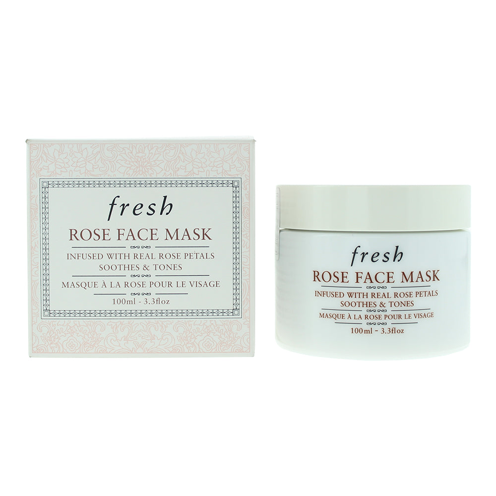 Fresh Rose Face Mask 100ml - Glow Empire