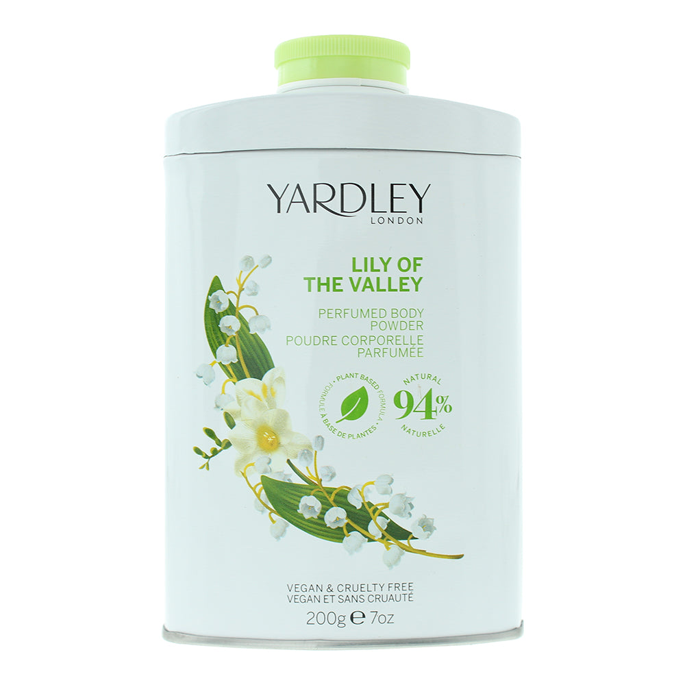 Yardley Lily Of The Valley Perfumed Body Powder 200g - Glow Empire