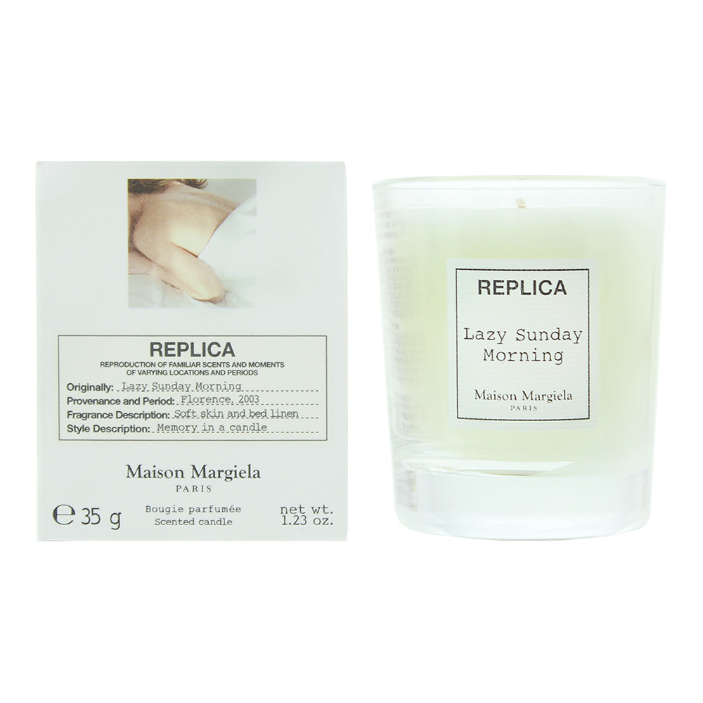 Maison Margiela Lazy Sunday Morning Scented Candle 35g - Glow Empire