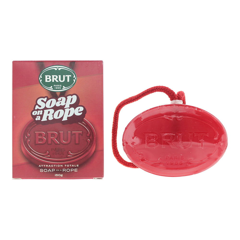 Brut Attraction Totale On A Rope Soap 150g - Glow Empire