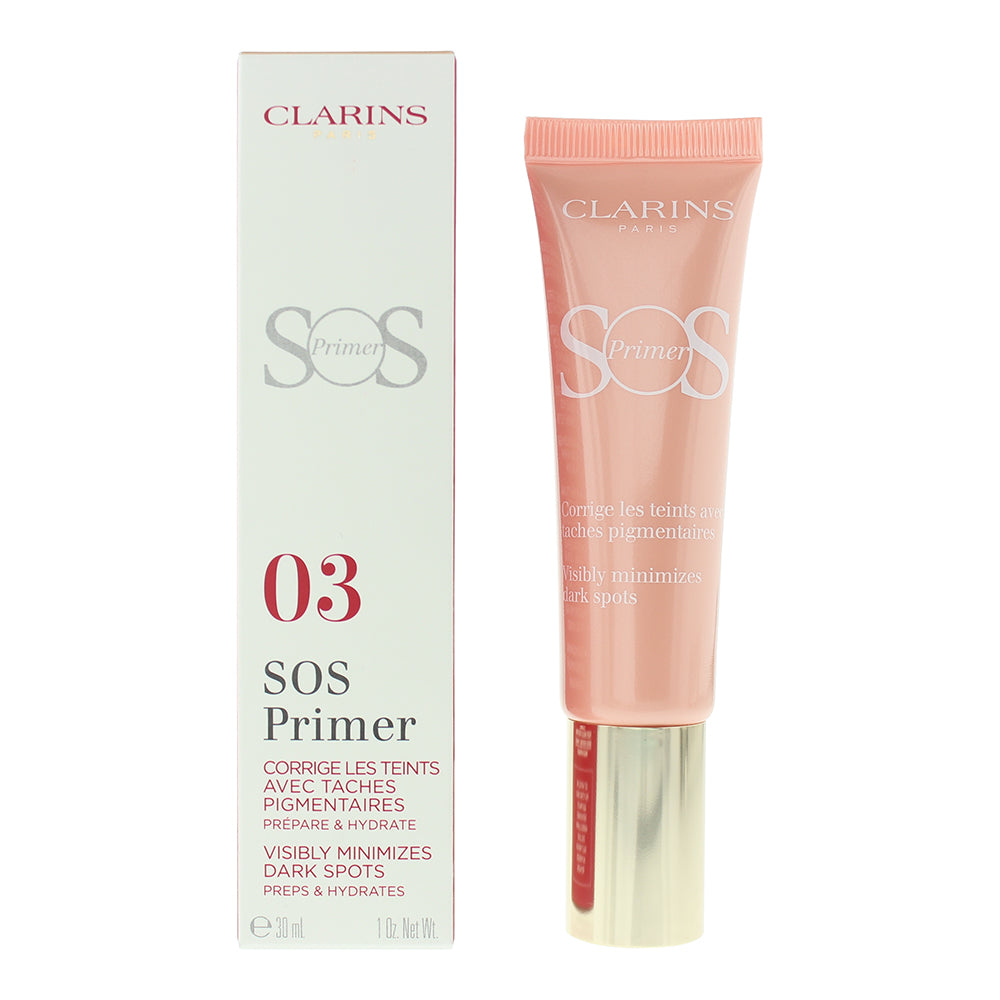 Clarins Sos Primer 03 Coral Primer 30ml - Glow Empire